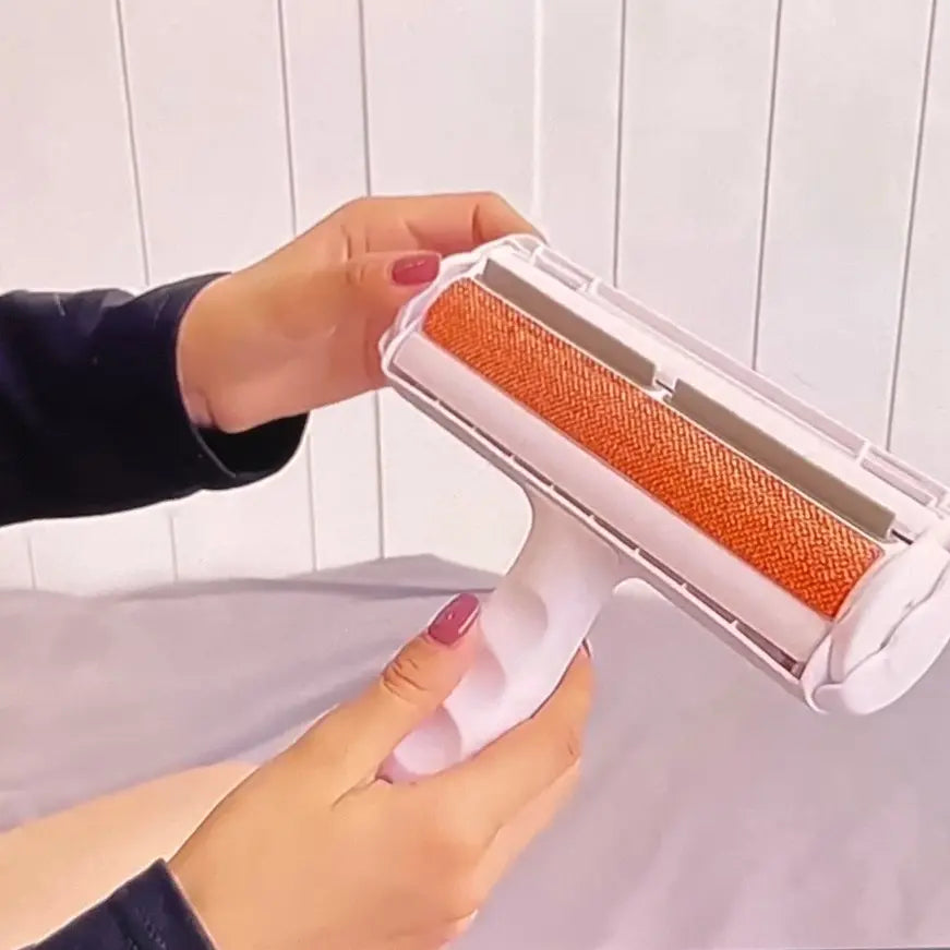 Automated Pet Hair Removal Roller
