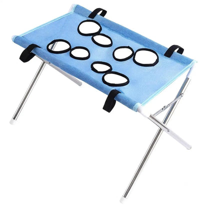 Foldable Dog Bathing Hammock Stand – Hands-Free Pet Washing Station