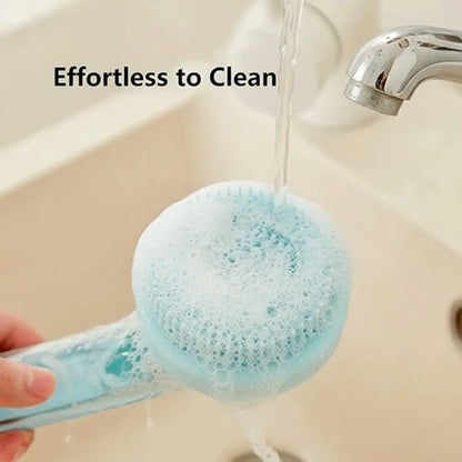 2026 New Universal 2-In-1 Pet Bath & Grooming Deshedding Brush with Built-In Soap Dispenser, Ergonomic Handle, 8In×3In×4In Gentle Massage Tool, Boosts Blood Circulation, Deshed as You Wash for Dogs & Cats, Saves Dry Shampoo