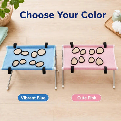 Foldable Dog Bathing Hammock Stand – Hands-Free Pet Washing Station